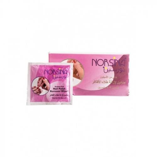 Norsin Nail Polish Remover Wipes -24 Pcs