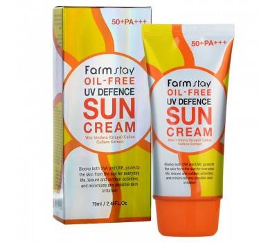  Farm Stay Oil Free UV Sun Cream +SPF50-70ml 