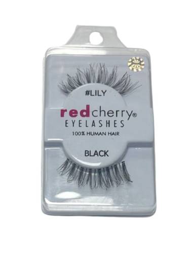RED CHERRY FALSE EYELASHES-LILY