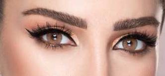luminous latin brown lenses