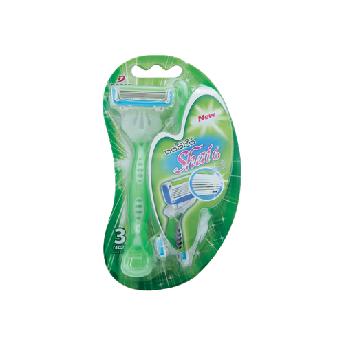 DORCO SHAI 3 WOMEN'S DISPOSABLE RAZOR 3 PCS