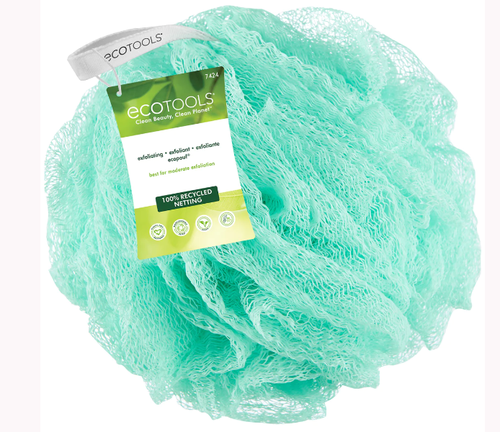 Exfoliating EcoPouf Bath Sponge Assorted-Green