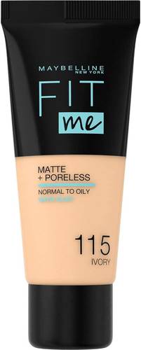 Maybelline Fit Me Matte & Poreless Foundation 115 ivory