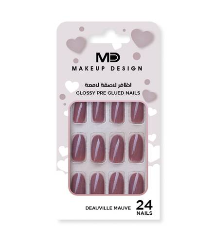 MD Glossy Pre Glued Nails-NG12