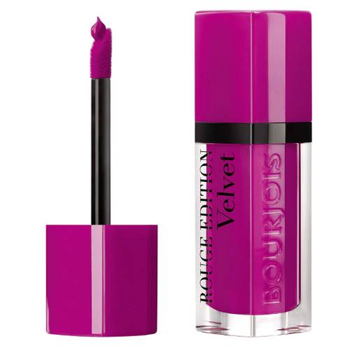  Bourjois Rouge Edition Velvet Liquid Lipstick 5 Olé Flamingo! Purples