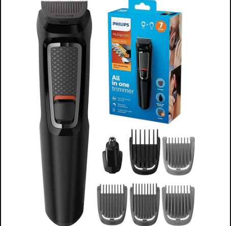 PHILIPS Series 3000 7-in-1 Multigroom Black