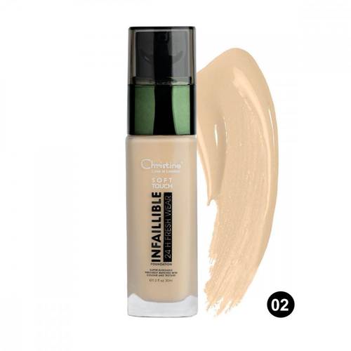 Christine Infaillible 24H Fresh Wear Foundation-02