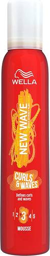 WELLA New Wave Curls & Waves Mousse-200Ml