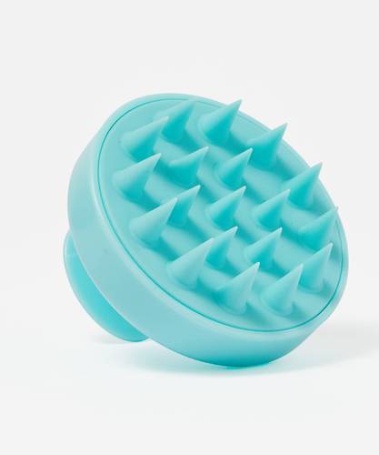 Scalp Stimulating Massage Brush-blue
