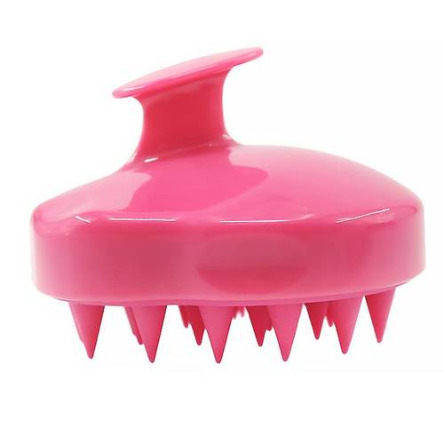 Scalp Stimulating Massage Brush-pink