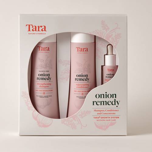Onion Remedy Hair + Root Revival System .