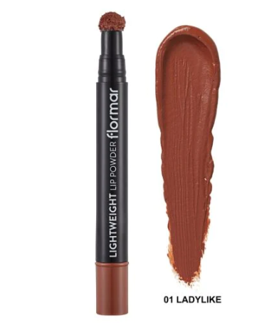 Flormar Lightweight Lip Powder-01 Ladylike