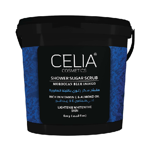 Blue Indigo Foaming Sugar Scrub