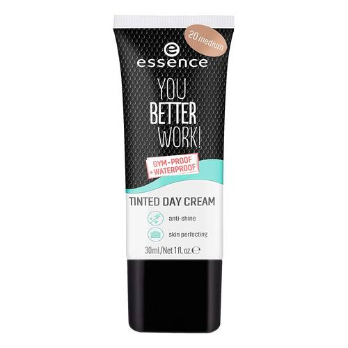 essence You Better Work Tinted Day Cream Make Up Foundation-20 Medium