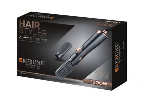 REBUNE Hair Styler With 1 attachment-1200w 
