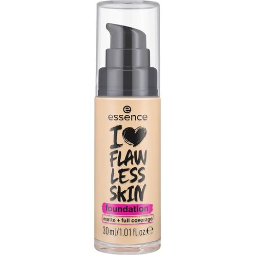 Essence I Love Flaw Less Skin Foundation Matt + Full Coverage-30