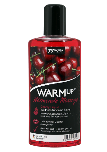 Cherry scent massage oil from Worm Up-150ml