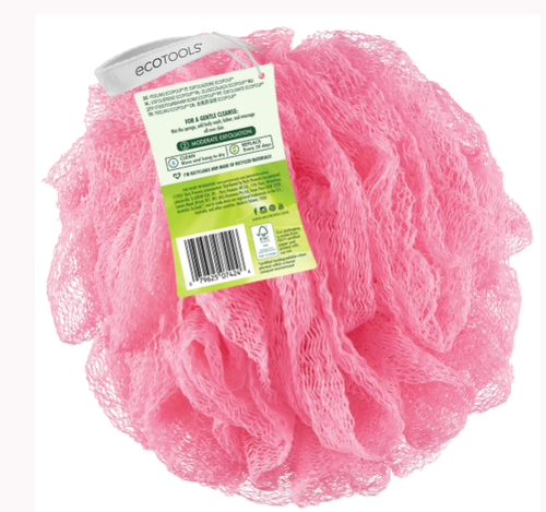 Exfoliating EcoPouf Bath Sponge Assorted-Pink