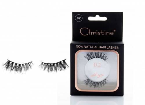 Christine Natural Artificial Eyelashes-02