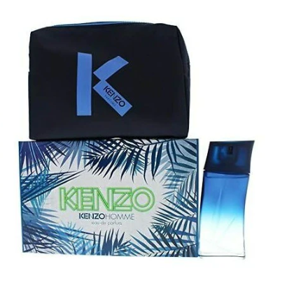 Kenzo Homme Gift Set 100ml EDP + Pouch