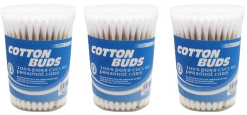 Cotton Buds-Pack Of 3