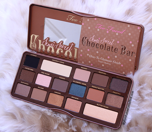 Too Faced SemiSweet Chocolate Bar Looks