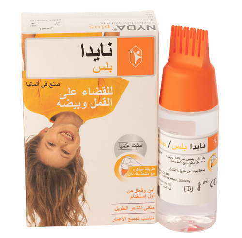 نايدا بلس مضاد للقمل مع مشط - 100 مل