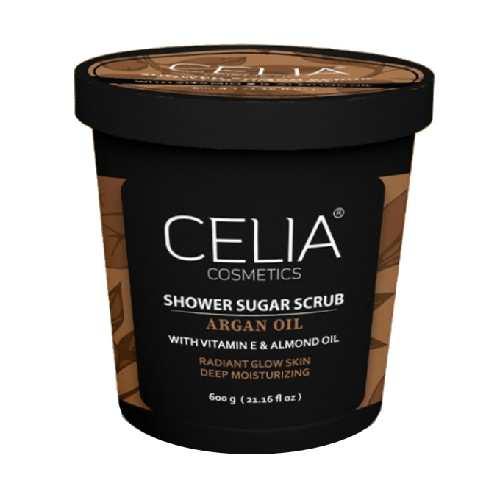 Celia argan sugar foaming scrub