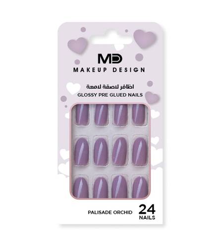 MD Glossy Pre Glued Nails-NG09