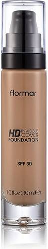 Flormar Invisible Cover HD Foundation-120 Honey