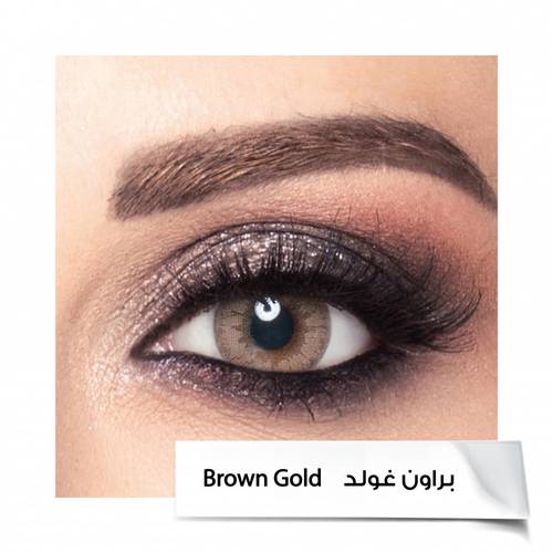 عدسات امارا بروون غولد
