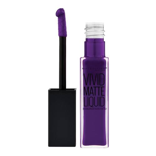 Maybelline Color Sensational Vivid Matte Liquid Lipstick-43 Vivid Violet