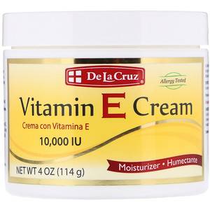 De La Cruz Vitamin E Cream 10,000 -114g