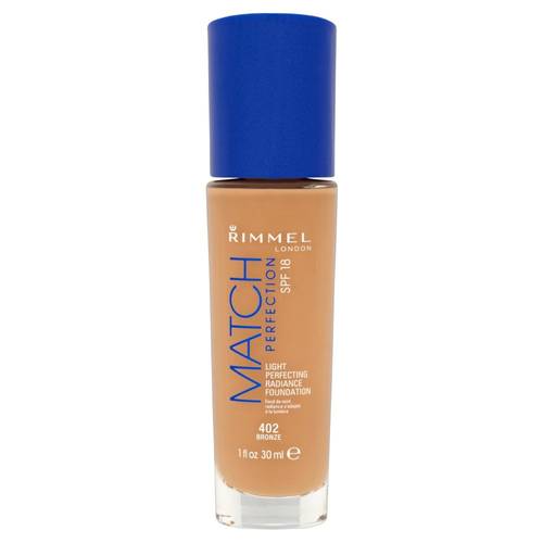 rimmel match perfection rimmel london 30ml 402 bronze