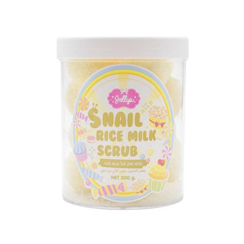 Jelly Snail Rice Milk Scrub-300g