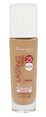  Rimmel Lasting Finish Nude Foundation, Natural Beige 30ml