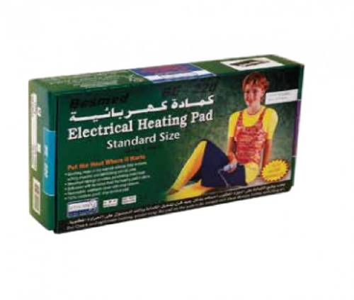 Electric Heating Pad King Size 30x39 cm BE-220 Besmed for Pain Relief and Warmth