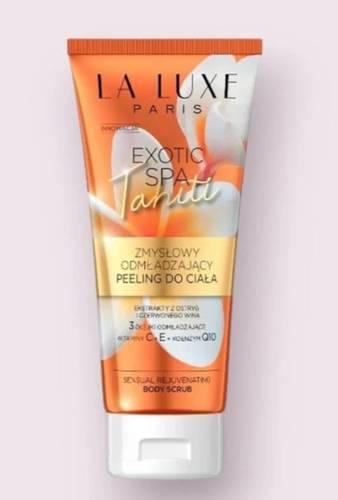 لالوكس مقشر للجسم سبا تاهيتي 150مل، بفيتامين C و E وزيت الأركان