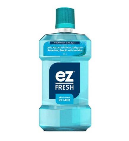 Ez Fresh Ice Mint Mouthwash 500 ml