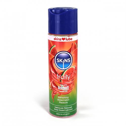 SKINS FRUITY WATERMELON WATER BASED LUBRICANT 130ML