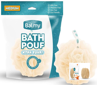 Balmy Medium Size Sponge Bath Loofa 2502