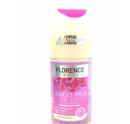 FLORENCE ROLL ON DRY PROTECTION SWEET PEA 50 ML
