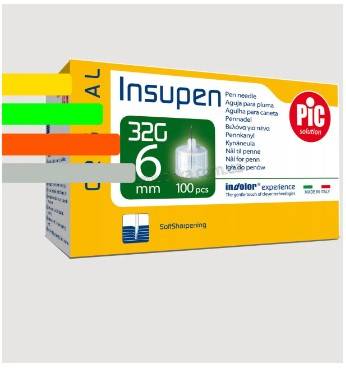 Ansupin Original 32G 6mm Insulin Needles