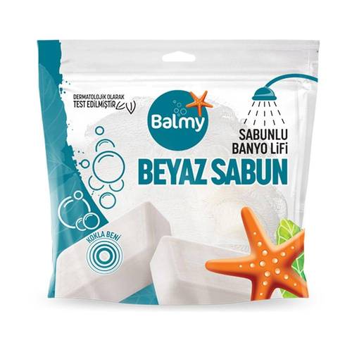 Balmy Whith Soap Bath Loofah 5466