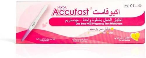 Accufast pregnancy test device Home Midstream (M30 A)
