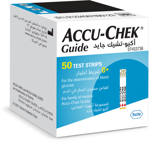 ACCU CHECK GUIDE STRIP BOX 50Pcs