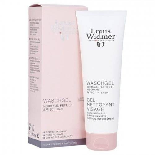 Louis Widmer Facial Cleansing Gel 125ml Oily and Combination Skin