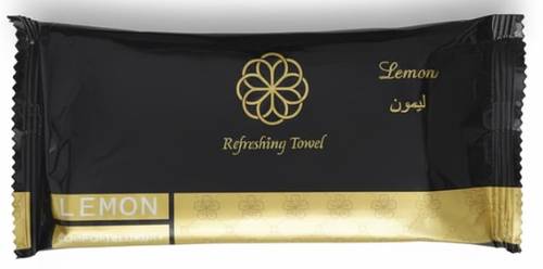 Refreshing Towel lemon scented Aura
