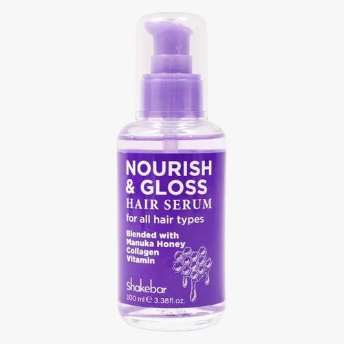 SHAKEBAR NOURISH AND GLOSS HAIR SERUM FOR ALL HAIR TYPES 100ML 3258