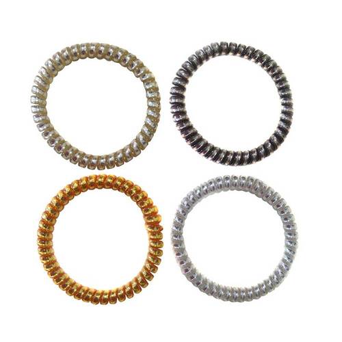 Beter - Click Clack Glitter Hair Clips 5cm 4 Units (Model 19035)